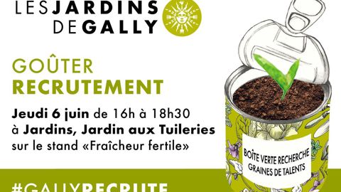 Après un premier succsès, il était logique d’imaginer une deuxième édition à Jardins, Jardin, pour les métiers du paysage, particulièrement en tension cette année. (c)Gally